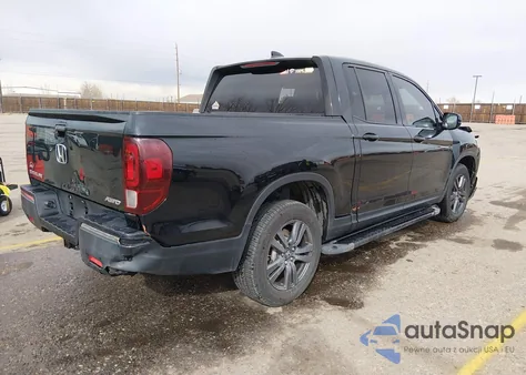 2020 Honda Ridgeline Awd Sport из США, поврежденный, VIN 5FPYK3F15LB029733